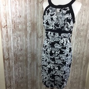 WHBM Instantly Slimming Ruffle Dress